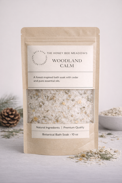 Woodland Calm Bath Soak Stand-Up Pouch