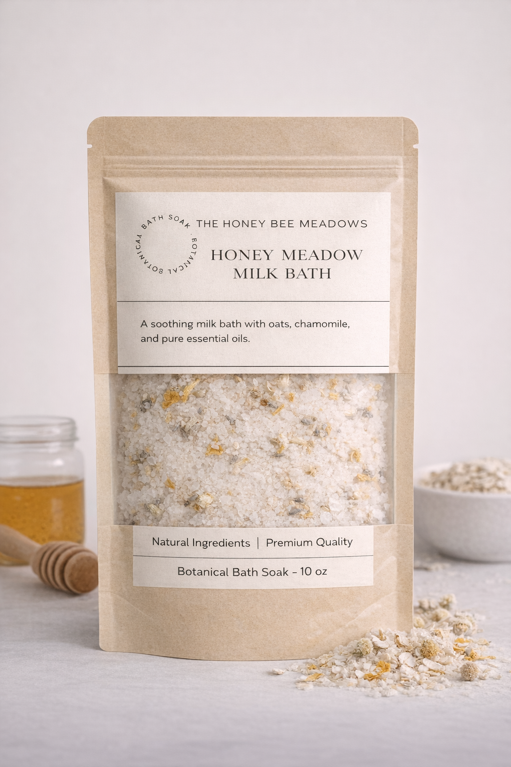 Honey Meadow Milk Bath Stand-Up Pouch
